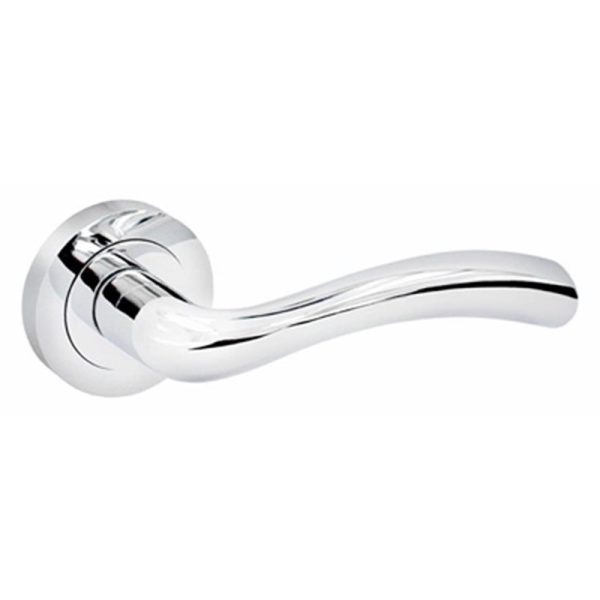 SMITHS ARIA LEVER ON ROSE DOOR HANDLE