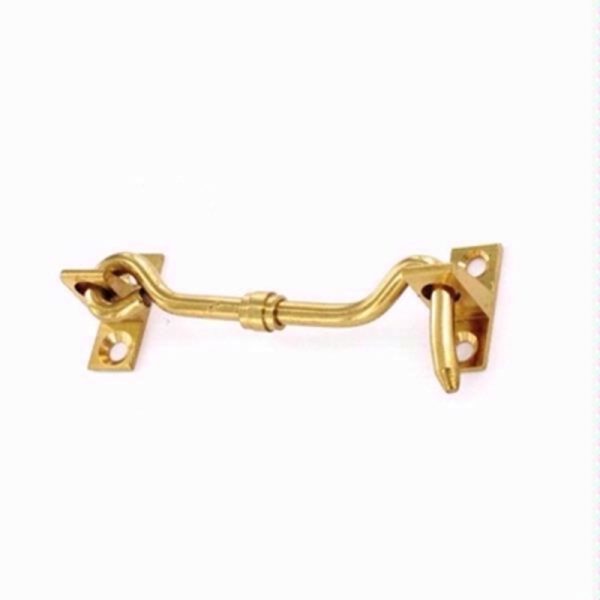 SECURIT CABIN HOOK BRASS 100MM