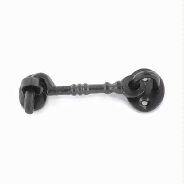 SECURIT CABIN HOOK CAST BLK 75MM