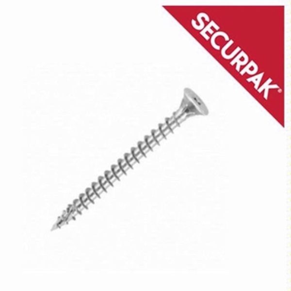 SECURPAK POZI C/SUNK TT SCREWS ZP 4X25MM