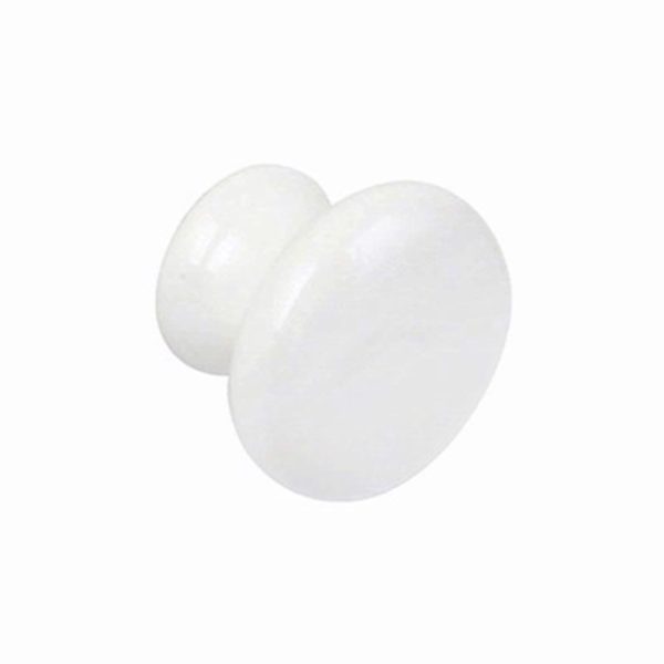 SECURIT CERAMIC KNOB WH SIX PACK 35MM