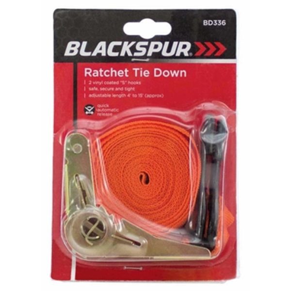 BLACKSPUR RATCHET TIE DOWN