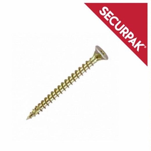 SECURPAK POZI COUNTERSUNK SCREWS ZP 3.5X19MM