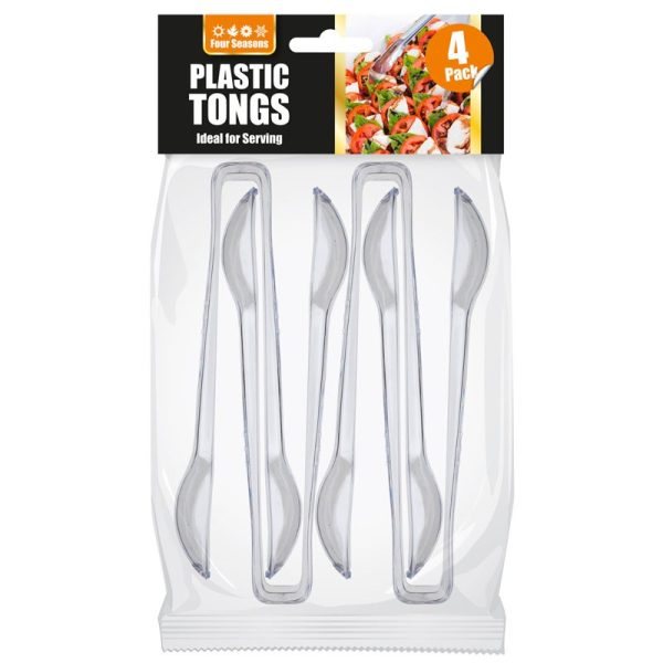 FOUR SEASONS PLASTIC 4 TONGS