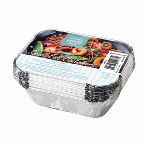 KINGFISHER FOIL 12 DISH & LIDS KCF17