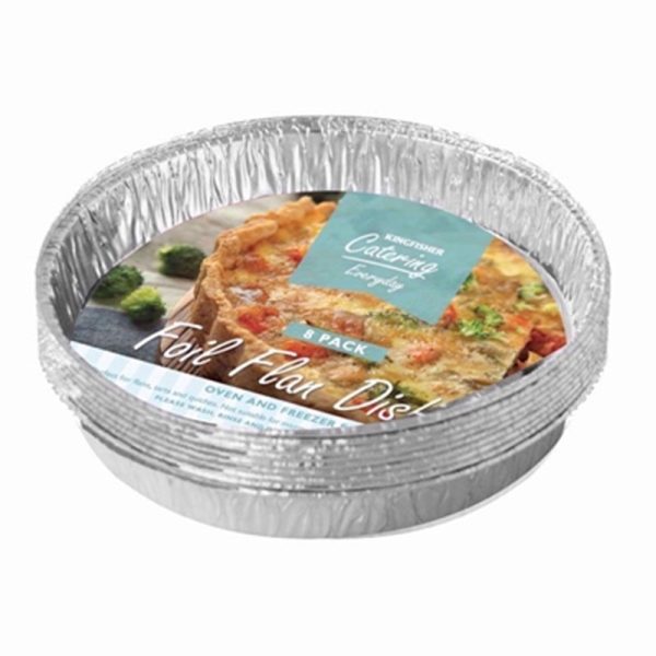 KINGFISHER FOIL FLAN 9 SMALL DISHES