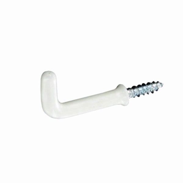 SECURIT SQUARE HOOK SHOULDER WHITE 32MM