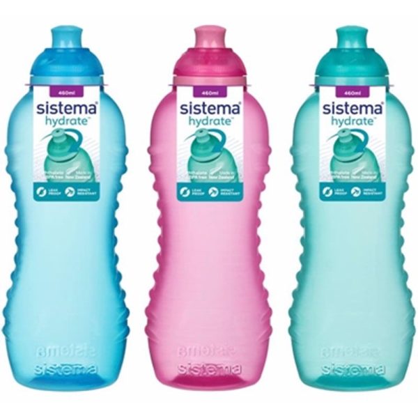 SISTEMA SQUEEZE BOTTLE 460ML ASS (SP)