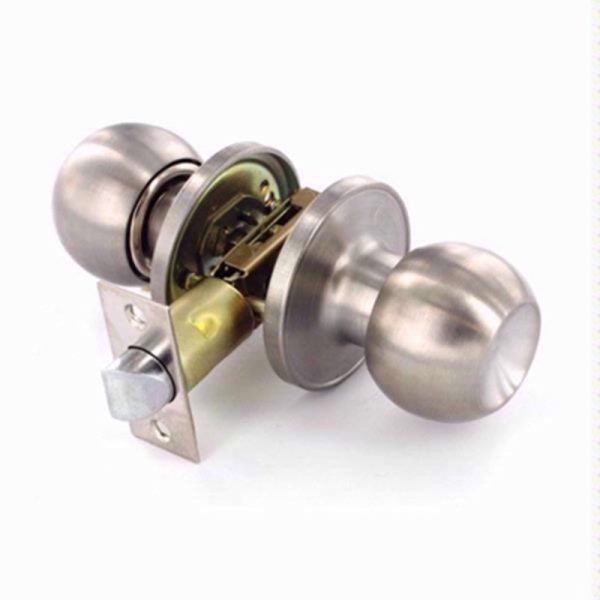 SECURIT STAINLESS STEEL PASSAGE KNOB SET