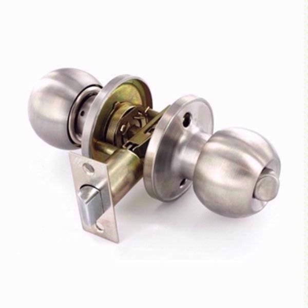 SECURIT STAINLESS STEEL PRIVACY KNOB SET