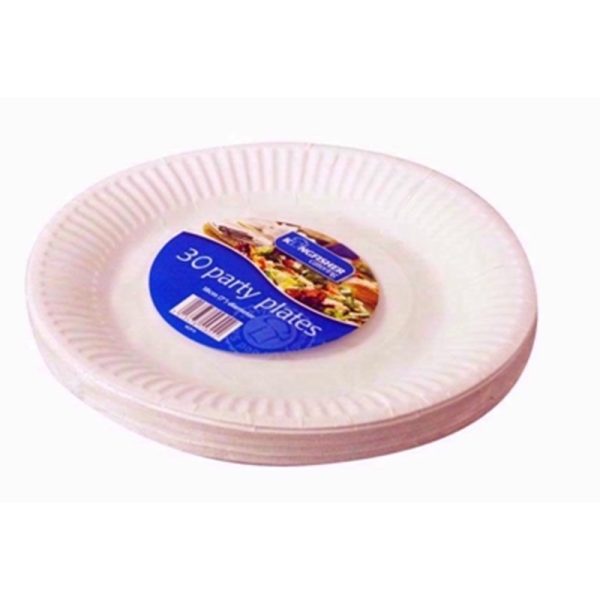 KINGFISHER PAPER PLATES 7INCH 30PCS