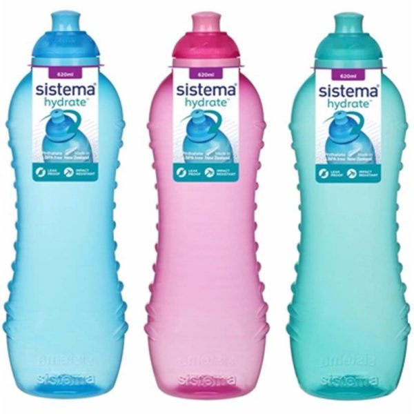 SISTEMA SQUEEZE BOTTLE 620ML ASSTD