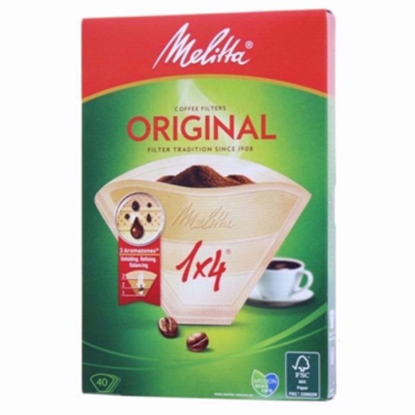 MELITTA 40 COFFEE FILTER PAPERS PACK OF 9 S4