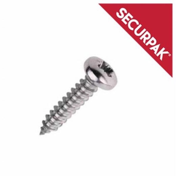 SECURPAK POSI SELFTAPPING SCREWS ZP 3.5X19MM