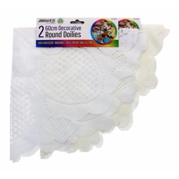 ROUND TABLE DOILIES PACK OF 2