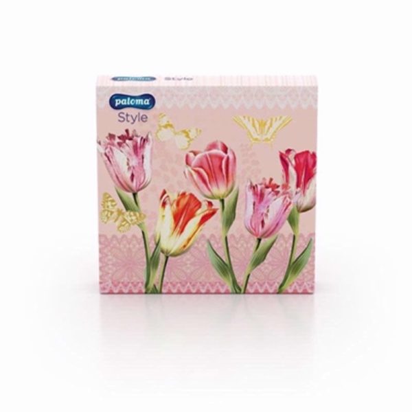 PALOMA NAPKIN 3 PLY TULIP 20 NAPKINS