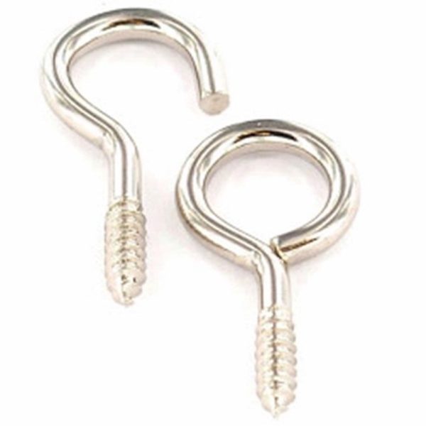 SECURIT CURTAIN WIRE HOOKS & EYES