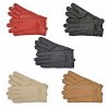 GLOVES LADIES LEATHER WITH BOW