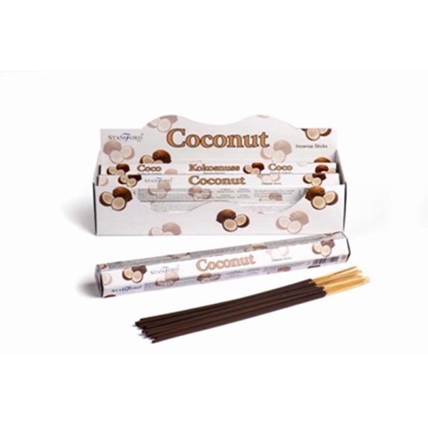 INCENSE STICKS COCONUT PACK OF 6