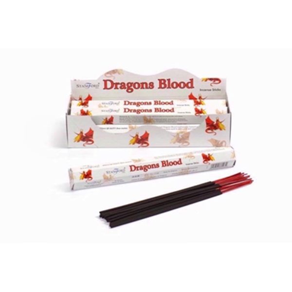 INCENSE STICKS DRAGONS BLOOD PACK OF 6