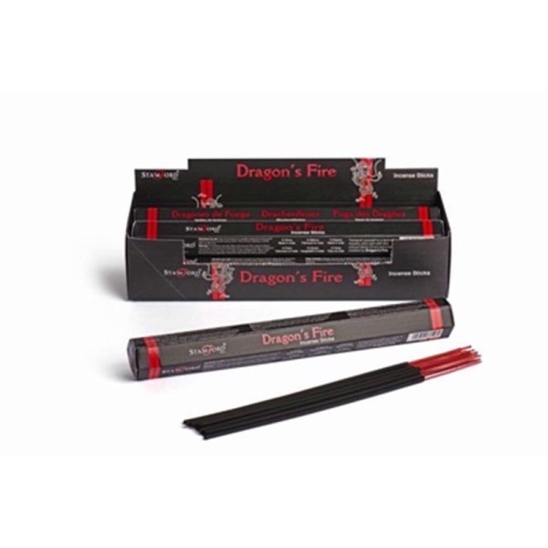 INCENSE STICKS DRAGONS FIRE PACK OF 6