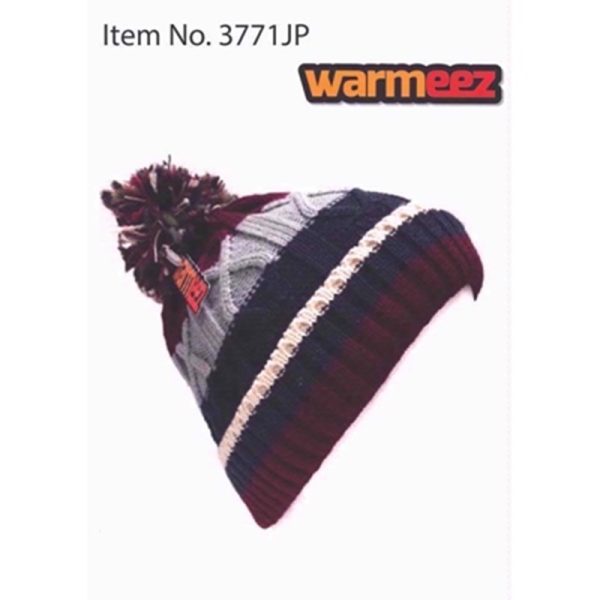 HAT KIDS WARMEEZ KNITTED POMPOM HAT