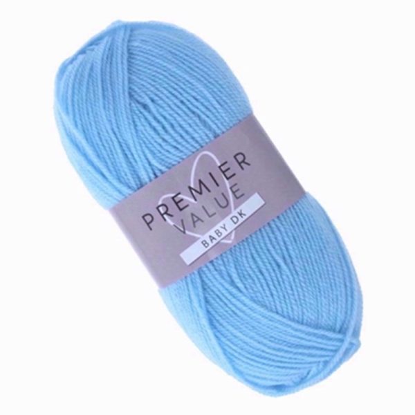 PREMIER WOOL BABY DK SKY PACK OF 5