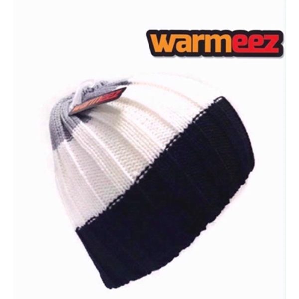 HAT KIDS WIDE STRIPED BEANIE HAT