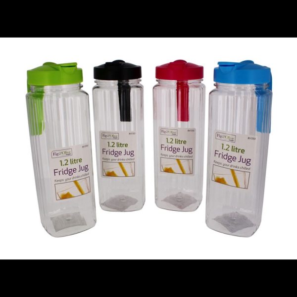 RYSONS 1.2L FRIDGE JUG SQUARE (4COLOURS)