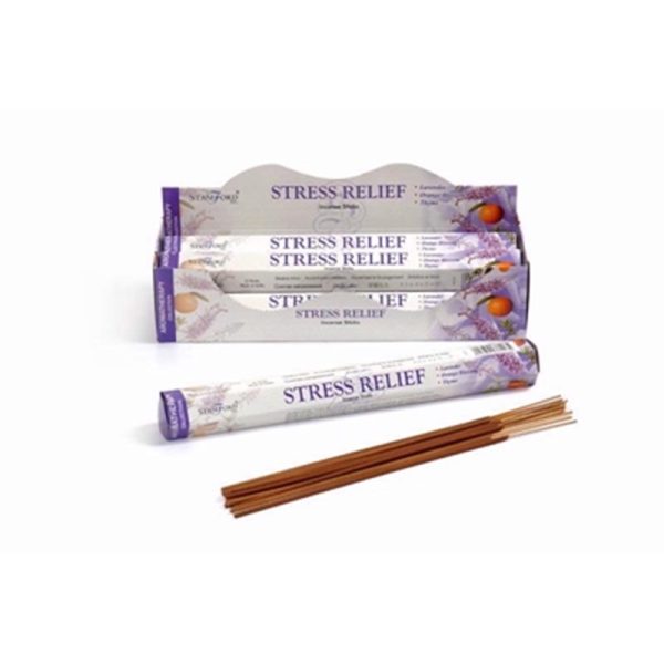 INCENSE STICKS STRESS RELIEF PACK OF 6