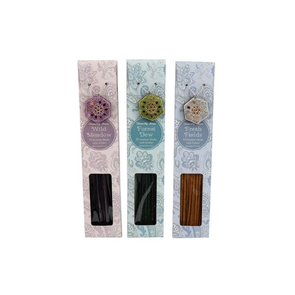 INCENSE STICKS W/HOLDER PACK OF 40 DD000