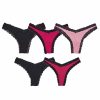 BRIEF LADIES 5 HIGH LEG BRAZILIAN ASSORTED BR741