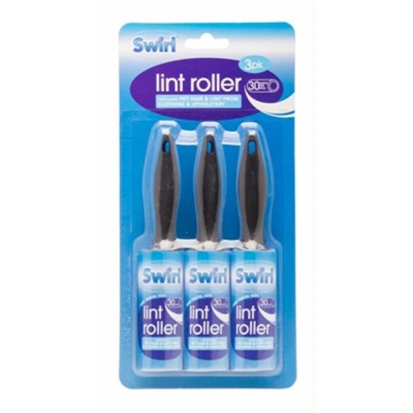 SWIRL LINT ROLLER PACK OF 3