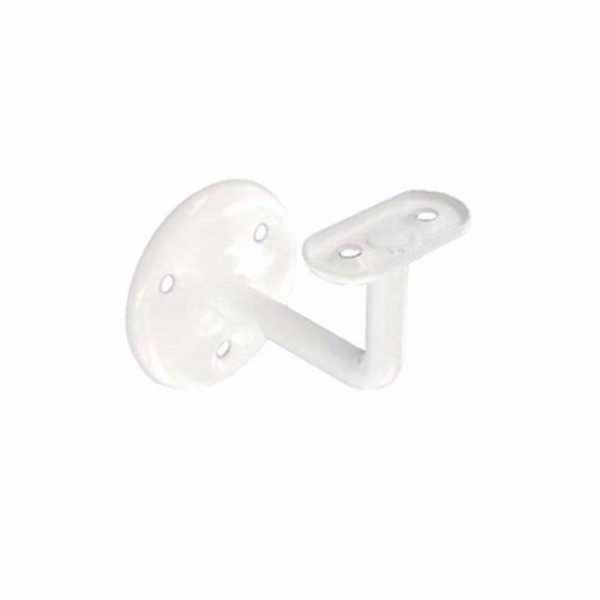 SECURIT HANDRAIL BRACKET WHITE 63MM