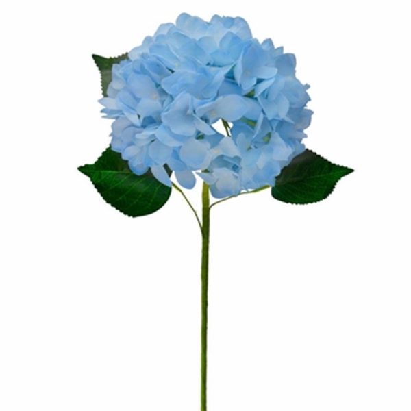 HYDRANGEA LONG STEM 60CM BLUE