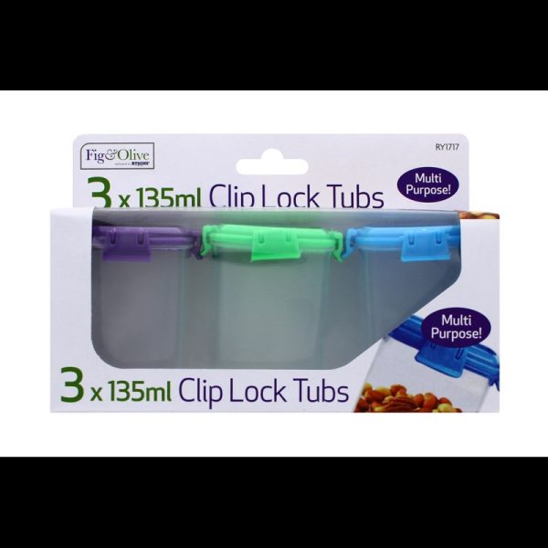 RYSONS CLIP LOCK TUBS 3PC 135ML (DGI4085)