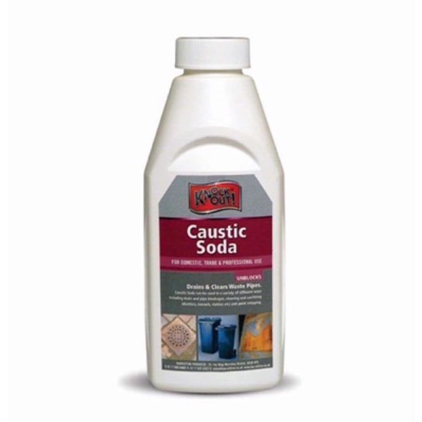 BARRETTINE CAUSTIC SODA 0.5KG PACK OF 6