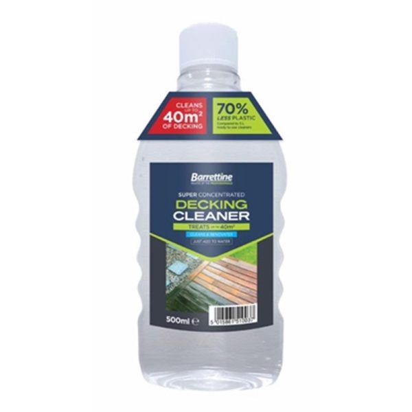 BARRRTTINE DECKING CLEANER 500ML SUPER CONCEN