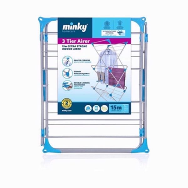 MINKY AIRER EXTRA STRONG 15M SILVER