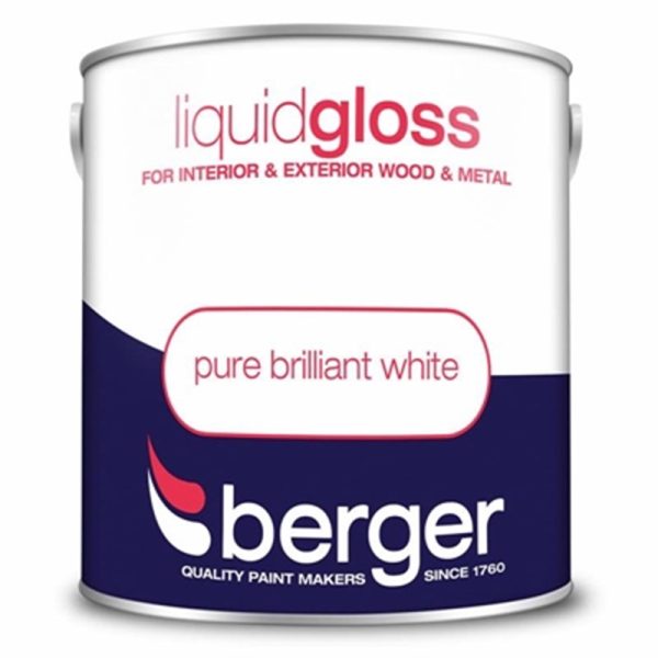 BERGER LIQUID GLOSS 2.5LITRE