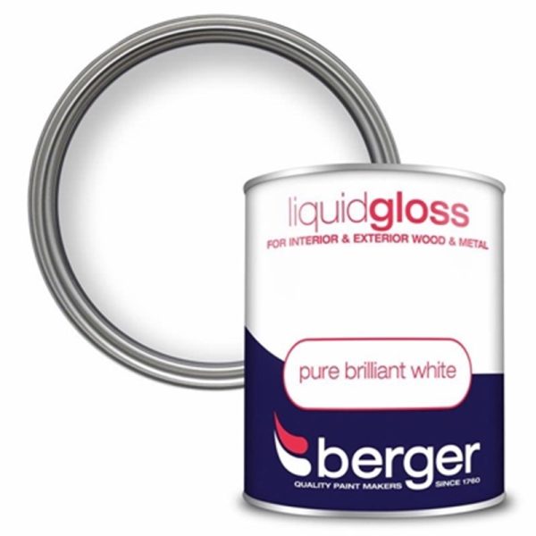 BERGER LIQUID GLOSS 750ML WHITE