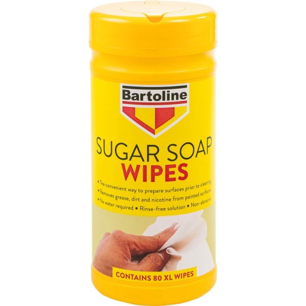 BARTOLINE SUGAR SOAP WIPES 80XL