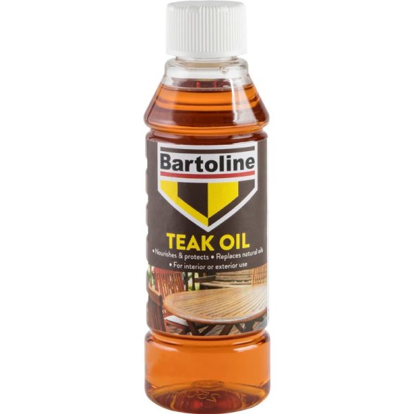 BARTOLINE TEAK OIL BOTTLE 250ML