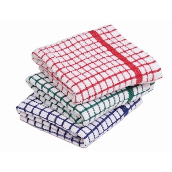 TERRY TEATOWEL PACK OF 12