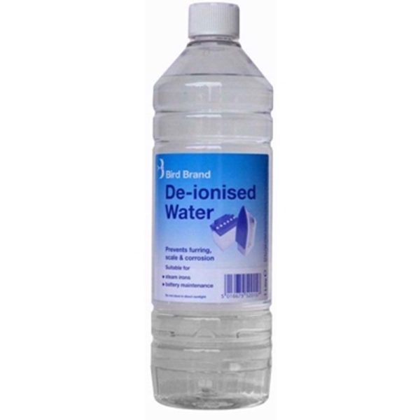 BIRDBRAND DE-IONISED WATER 1 LITRE PACK OF 12