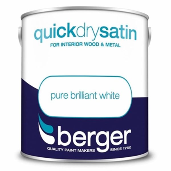 BERGER QUICK DRY SATIN 2.5LITRE