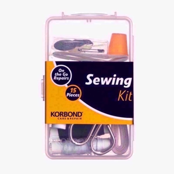 KORBOND SEWING KIT (PVC CASE) 15PCS