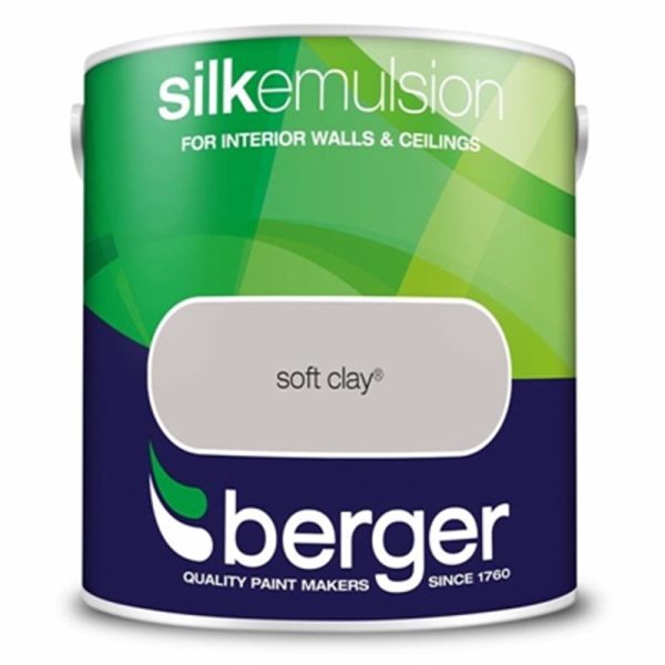 BERGER SILK EMULSION SOFT CLAY 2.5L