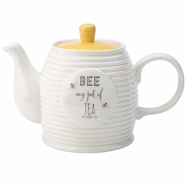 BEE HAPPY TEA POT (SP)