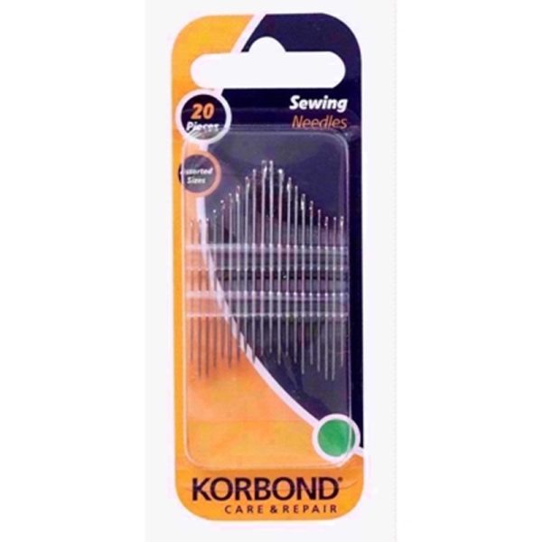 KORBOND SEWING NEEDLES 20PCS